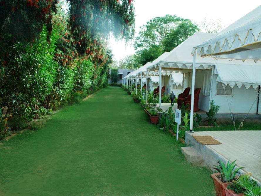 รันทัมบอร์ ไทเกอร์ มาจัน รีสอร์ต Hotel Ranthambore ภายนอก รูปภาพ
